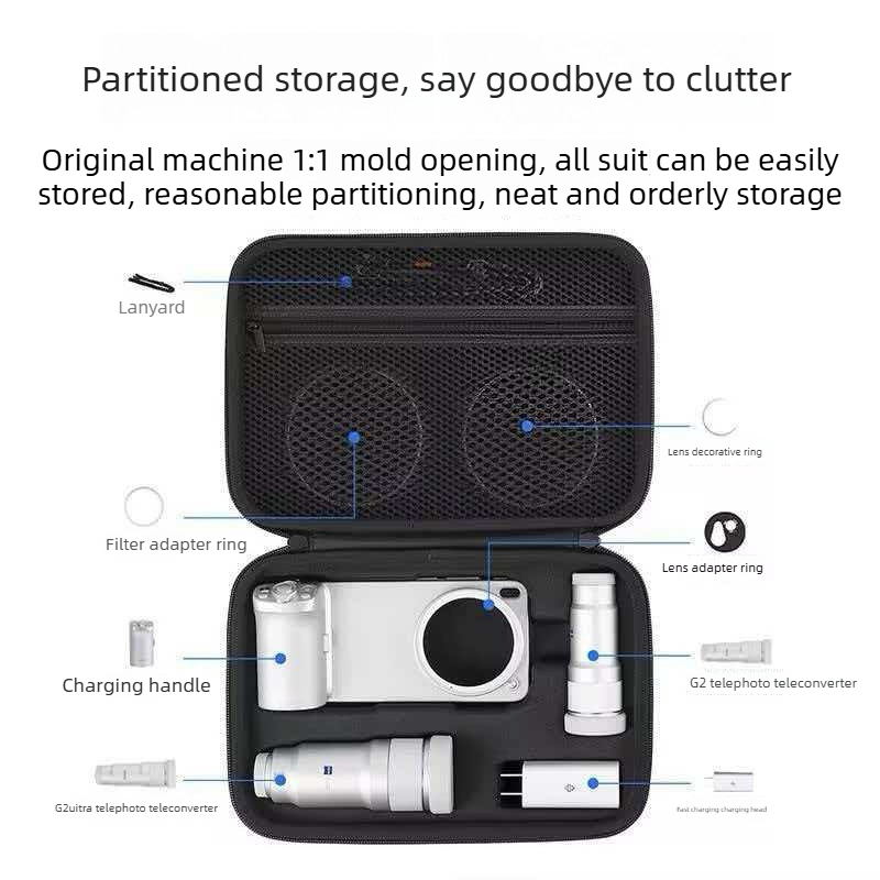 Photography Kit X300 - กล่องเก็บของสำหรับชุดถ่ายภาพ Vivo X300 Ultra - กระเป๋าใส่เลนส์เทเลโฟโต้