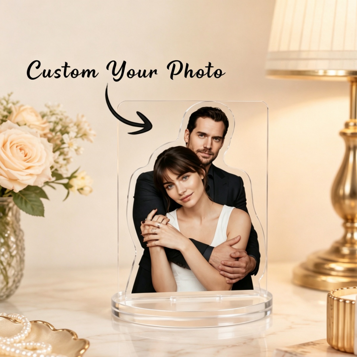 Photography Ideas - ของตกแต่งรูปคนอะคริลิกแบบกำหนดเอง – ของประดับอะคริลิกจากภาพถ่าย, ของที่ระลึกงานแต่งงาน, การปรับแต่งตามความต้องการ