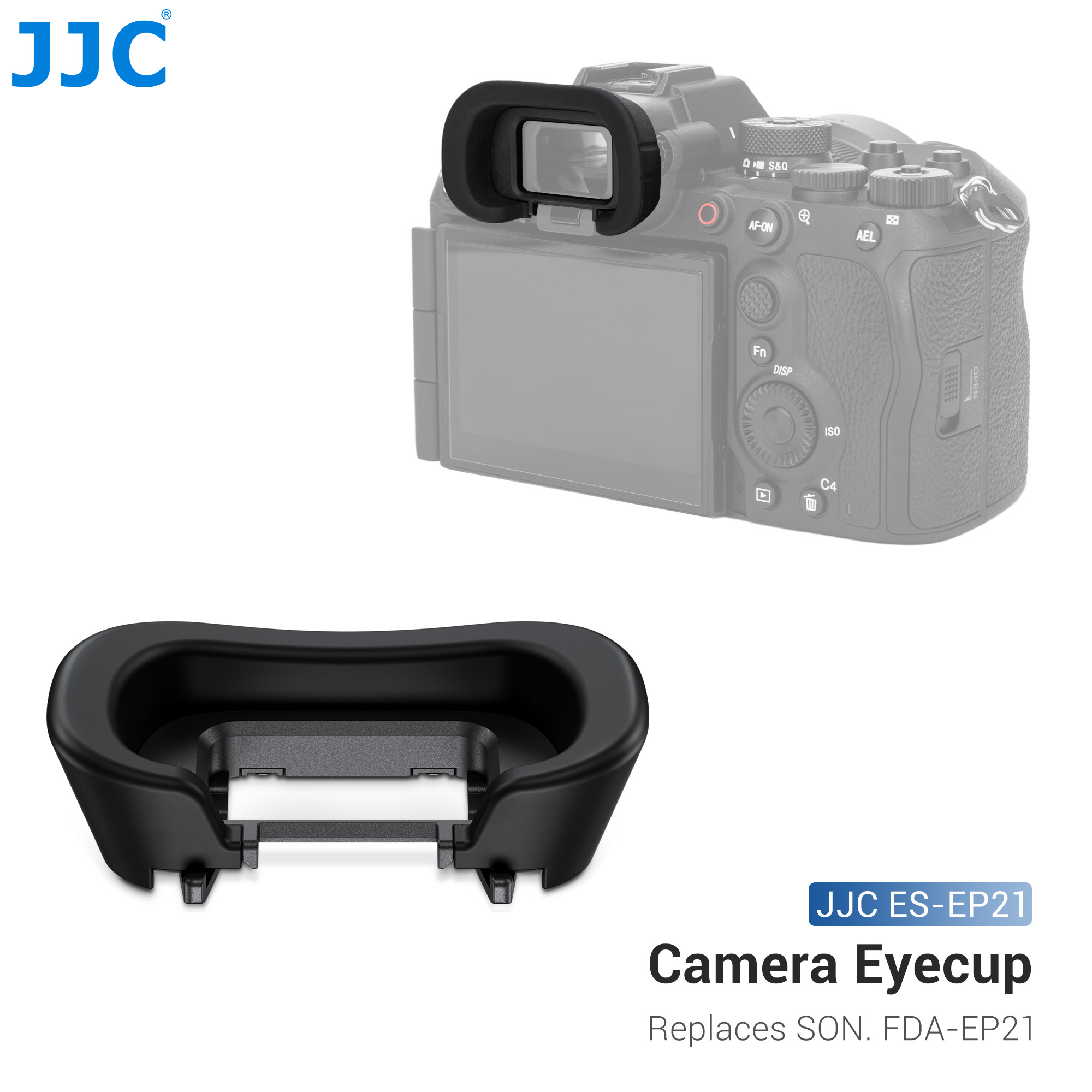 Sony Camera A7 Iv - JJC ซิลิโคนซอฟท์อายคัพช่องมองภาพสำหรับโซนี่ A7M5 A1 II A9