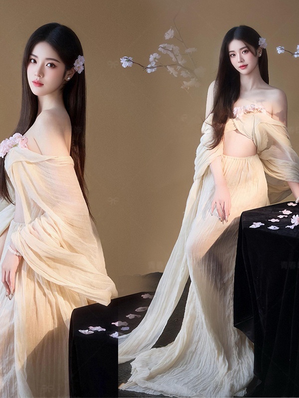 Photography Zen - สไตล์เรโทร ชุดเดรสยาว ชุดถ่ายภาพจีน ถ่ายภาพบุคคล สตูดิโอถ่ายภาพศิลปะเซน สินค้ามาใหม่