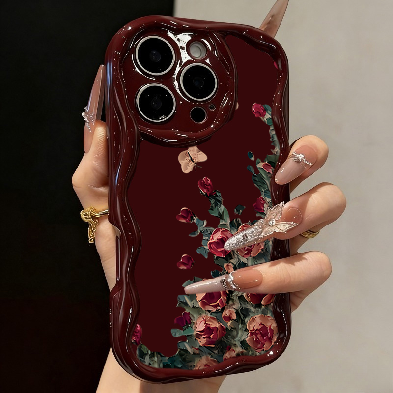 Photography By - เคสโทรศัพท์ลายดอกไม้สไตล์ภาพวาดสีน้ำมันย้อนยุค สำหรับ iPhone 17 16 14