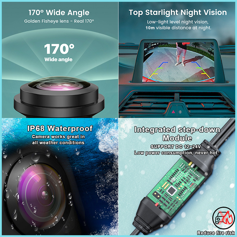 170 องศา AHD 1080P CVBS กล้องม - Photography Xv บทวิจารณ์และราคา