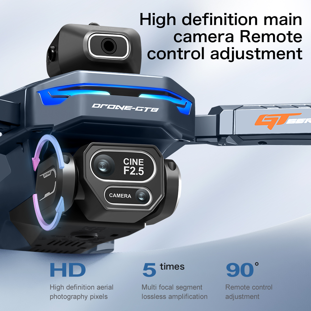 โดรน NEW GT8 HD RC 4K ระดับมือ - Photography Drone บทวิจารณ์และราคา