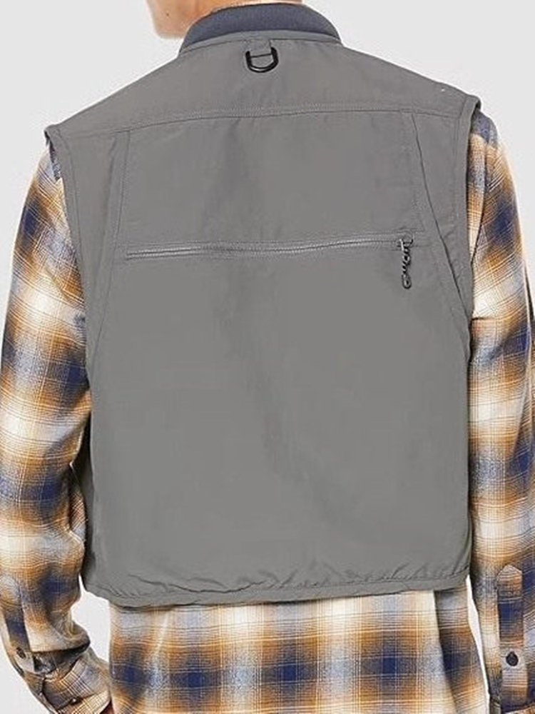 เสื้อกั๊กตกปลาแบบมีกระเป๋า ระบ - Photography Of A Man บทวิจารณ์และราคา