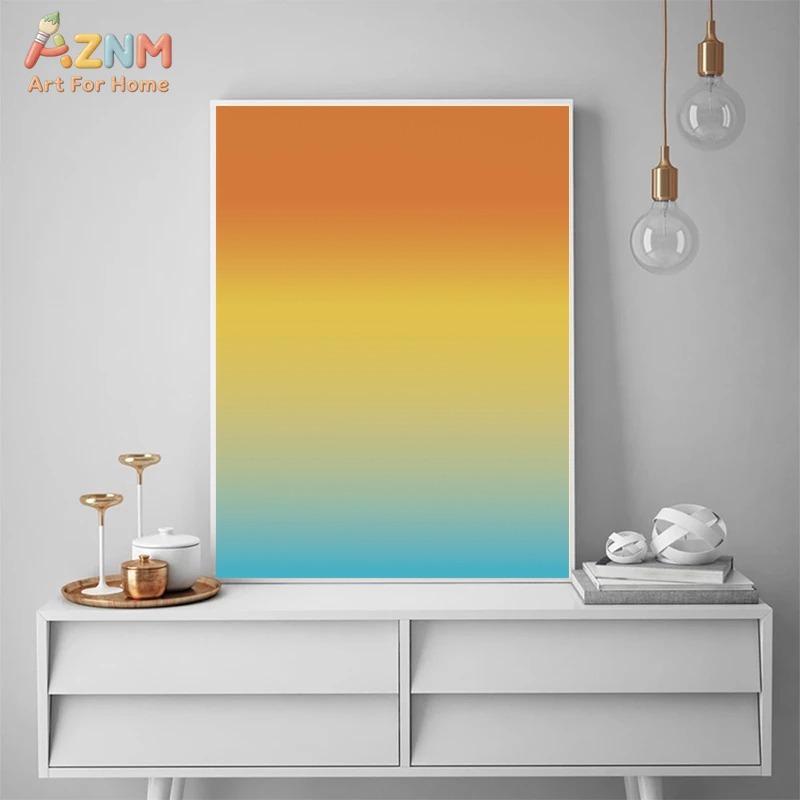 AZNM ศิลปะบนผืนผ้าใบลายไล่ระดั - Photography Nature บทวิจารณ์และราคา