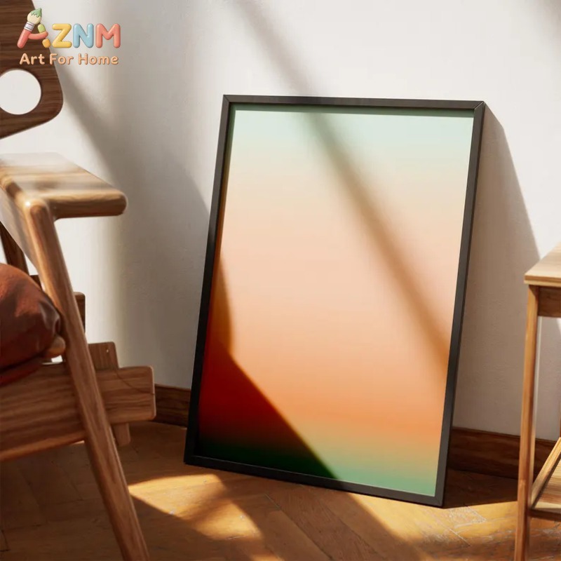 AZNM ศิลปะบนผืนผ้าใบลายไล่ระดั - Photography Nature บทวิจารณ์และราคา