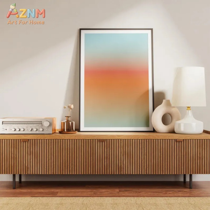 AZNM ศิลปะบนผืนผ้าใบลายไล่ระดั - Photography Nature บทวิจารณ์และราคา