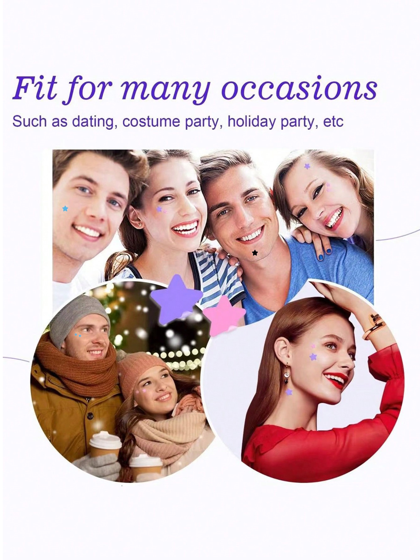 240 ชิ้น/สติกเกอร์หน้ารูปดาวน่ - Photography Ideas บทวิจารณ์และราคา