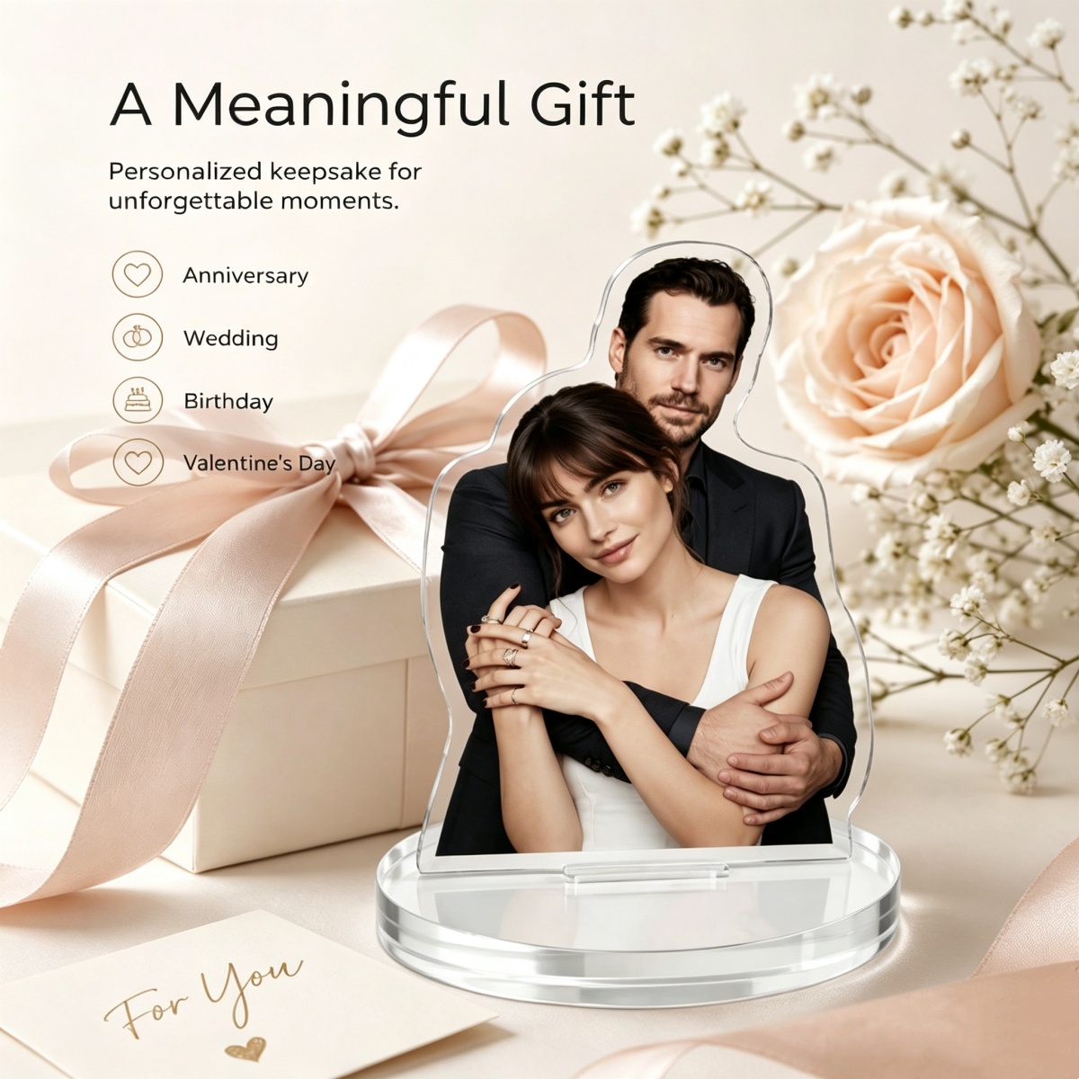 ของตกแต่งรูปคนอะคริลิกแบบกำหนด - Photography Ideas บทวิจารณ์และราคา