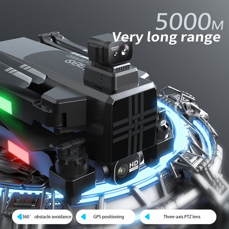 โดรน A380 4K HD ระบบป้องกันการ - Photography Drone บทวิจารณ์และราคา