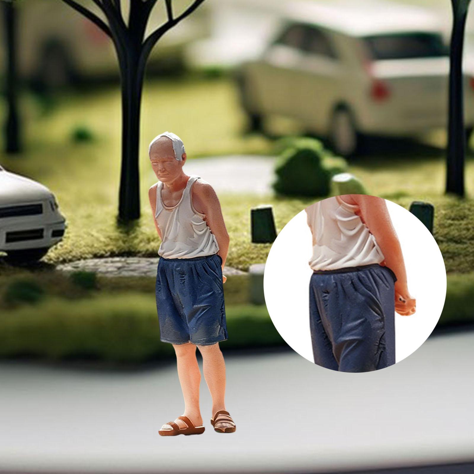 โมเดลจิ๋วคนแก่ขนาด 1:64 สำหรับ - Photography Of A Man บทวิจารณ์และราคา