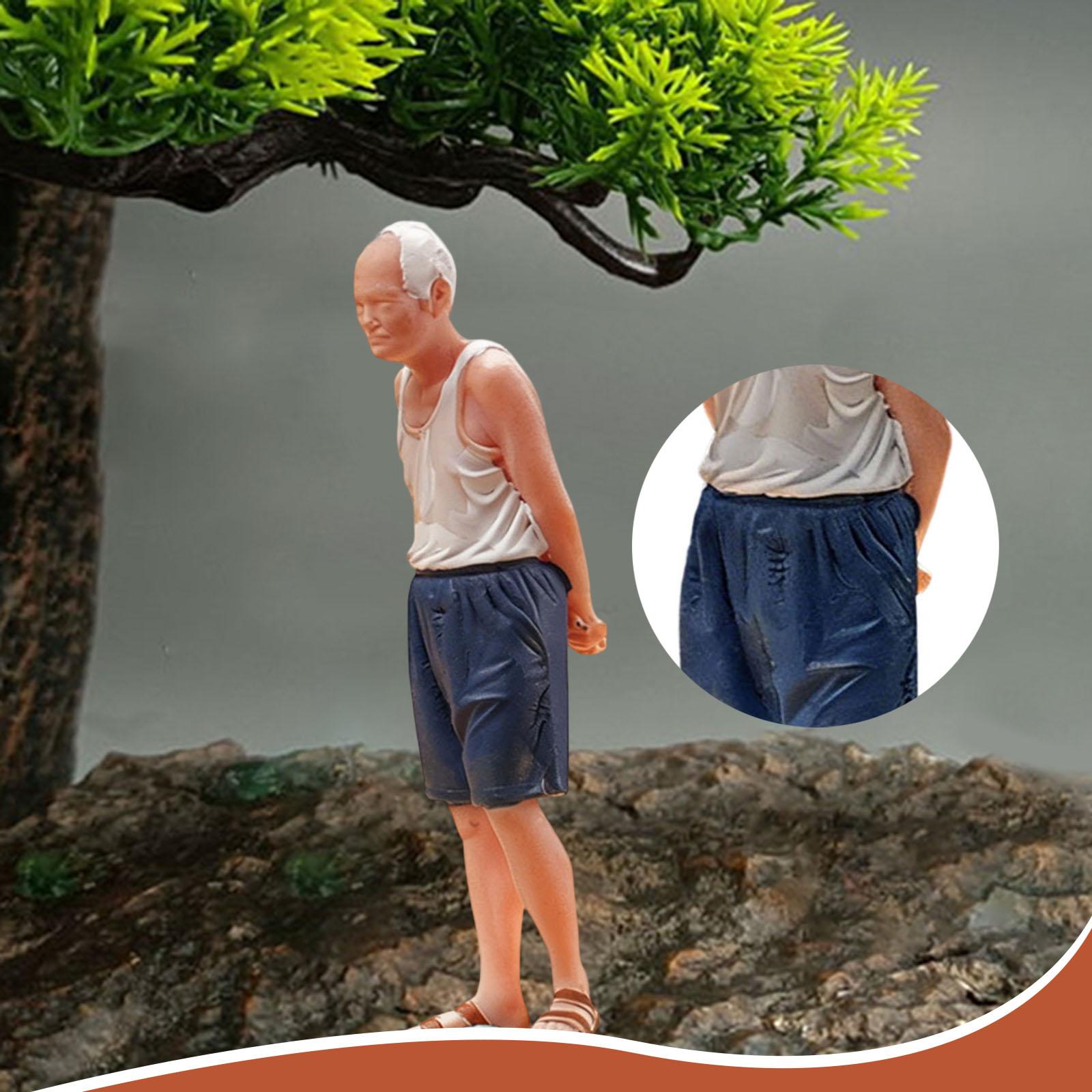 โมเดลจิ๋วคนแก่ขนาด 1:64 สำหรับ - Photography Of A Man บทวิจารณ์และราคา