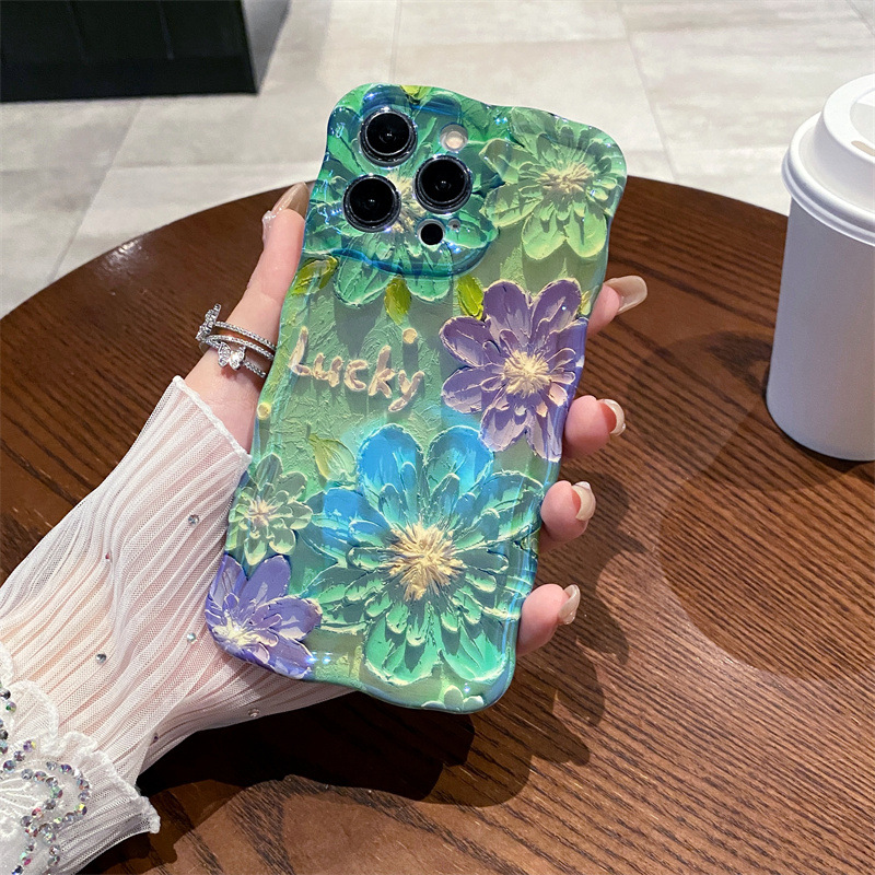 เคสโทรศัพท์ซิลิโคนลายดอกไม้สีน - Photography By บทวิจารณ์และราคา
