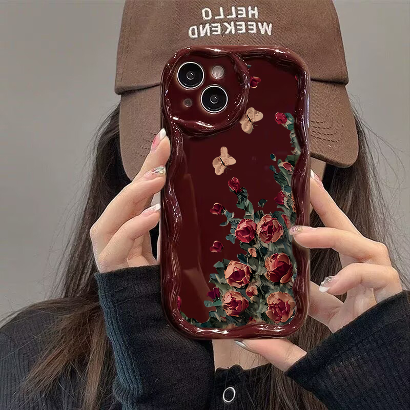 เคสโทรศัพท์ลายดอกไม้สไตล์ภาพวา - Photography By บทวิจารณ์และราคา