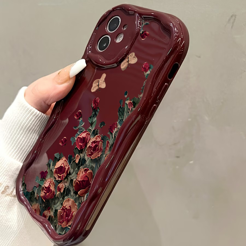 เคสโทรศัพท์ลายดอกไม้สไตล์ภาพวา - Photography By บทวิจารณ์และราคา